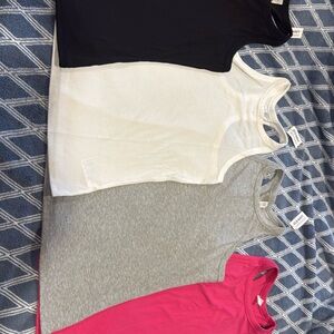 NWT FOUR Old Navy Ribbed Tanks
